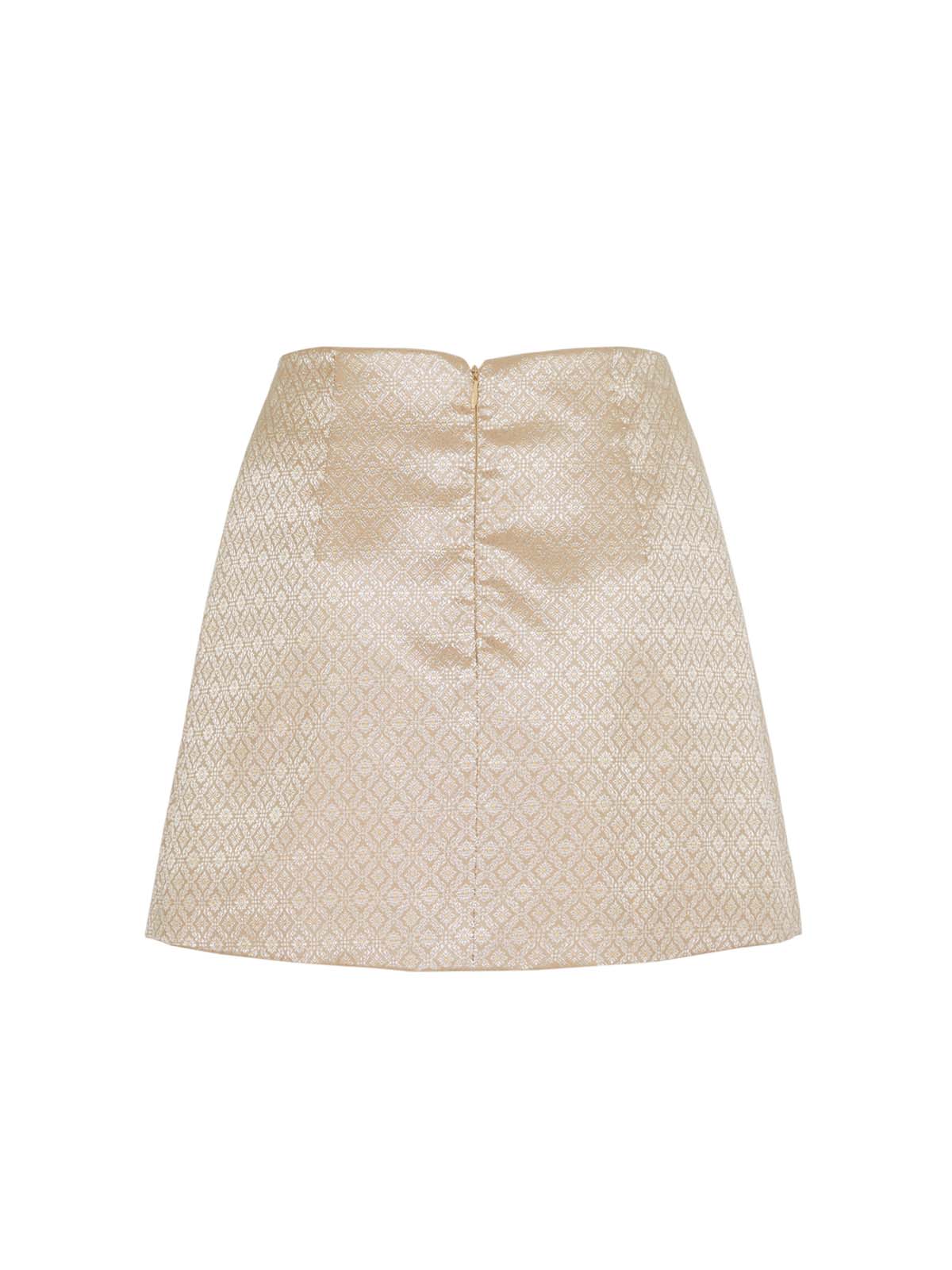 Malai Skirt - Golden Flower