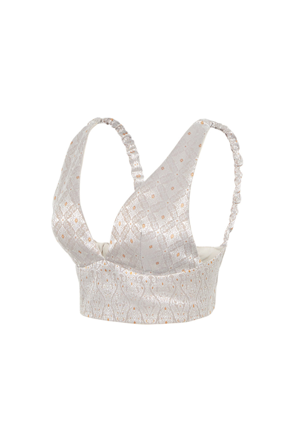 Dara Bralette - Silver Diamond