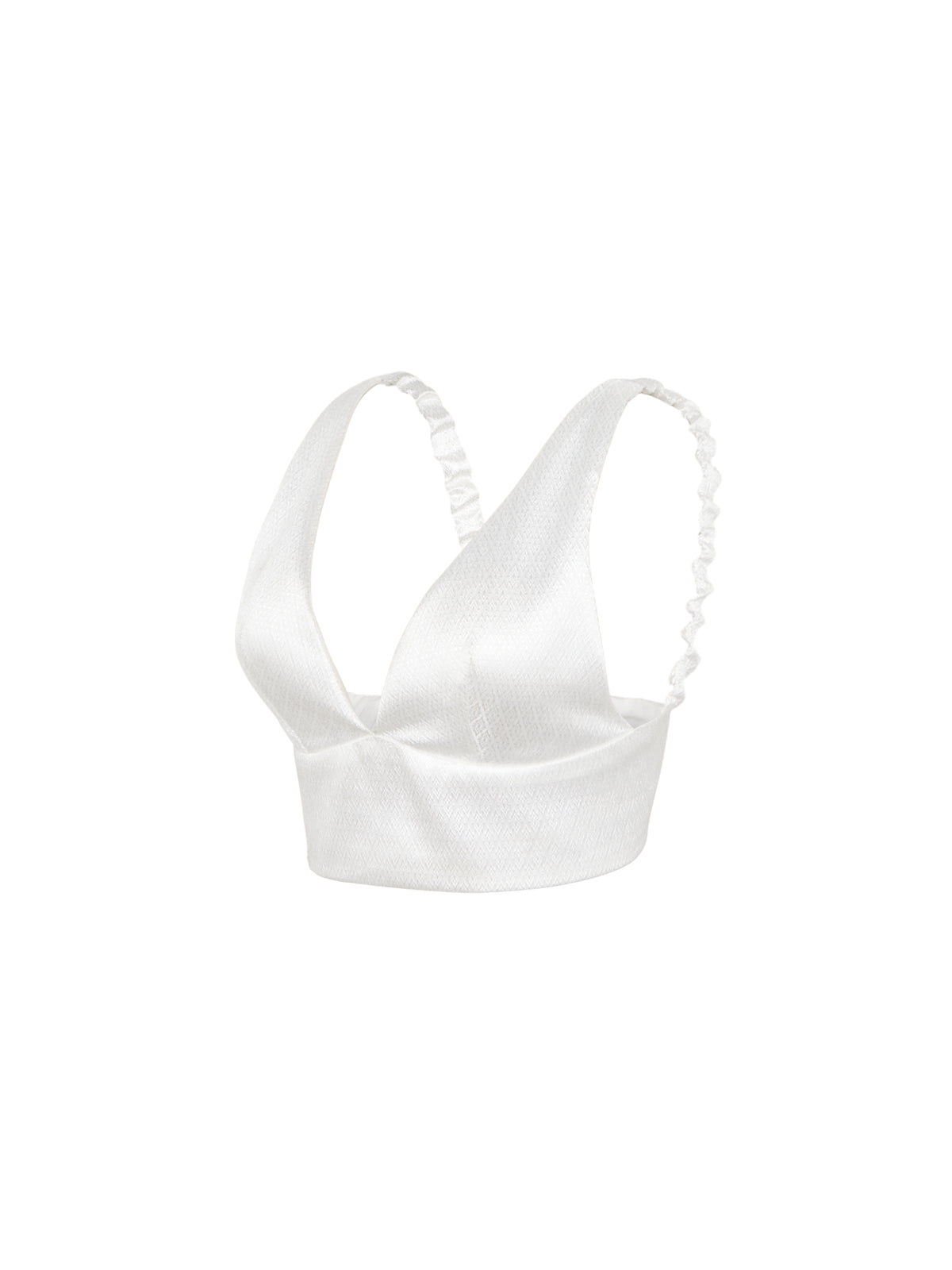 Dara Bralette - White Diamond